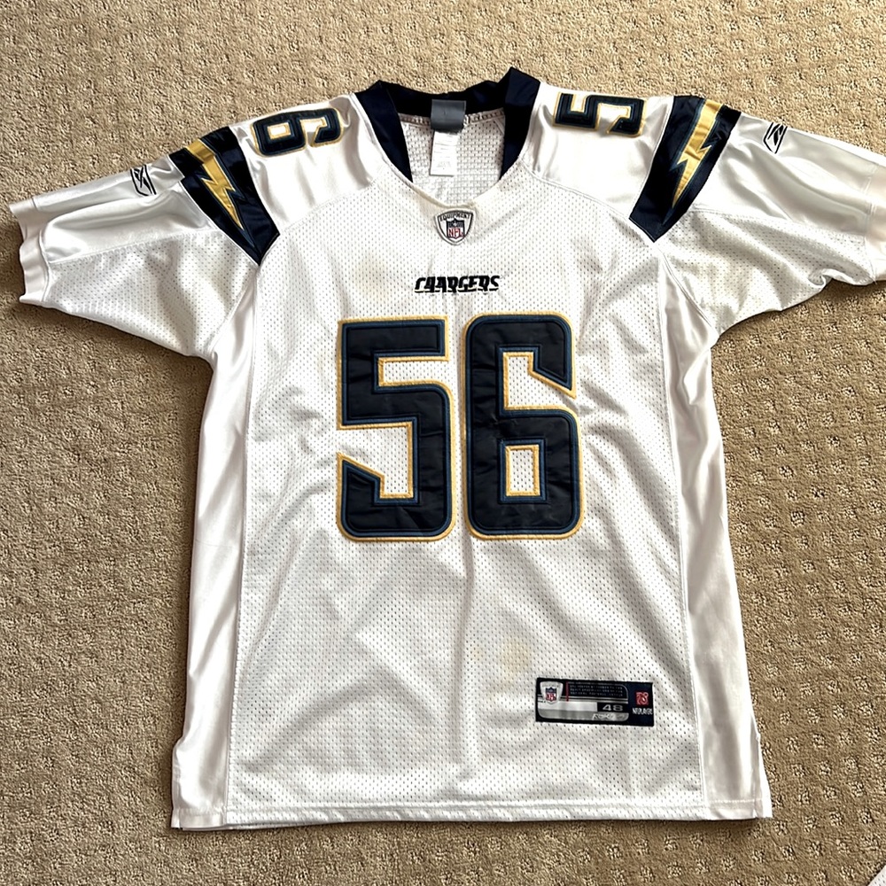 Replica LA Chargers Jersey. Merriman 56